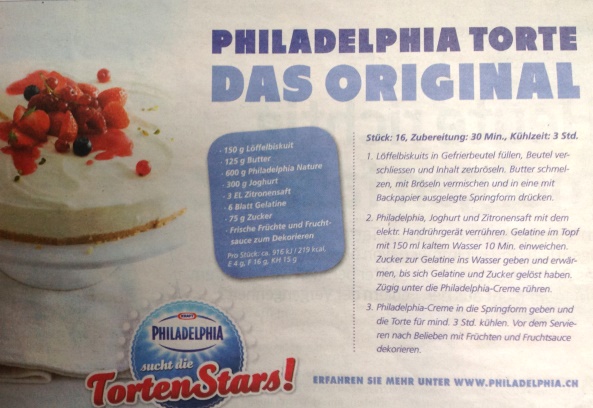 CHEESECAKE PHILADELPHIA